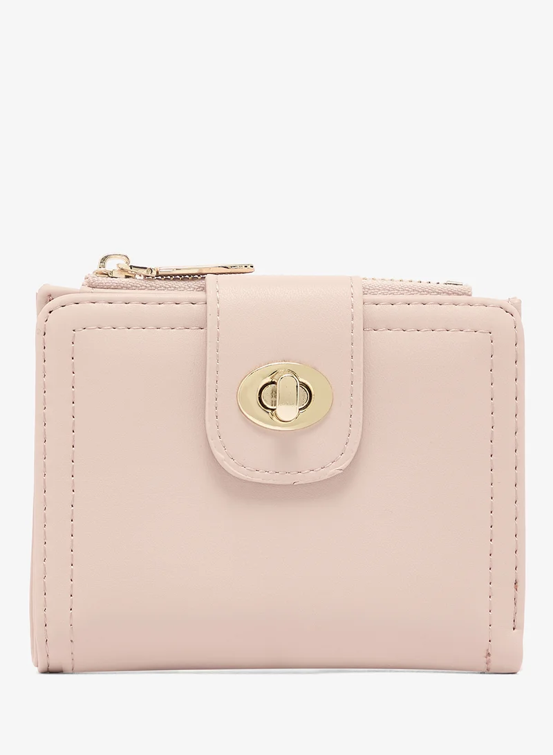جينجر Gold Accent Coin Purse Mini Wallet